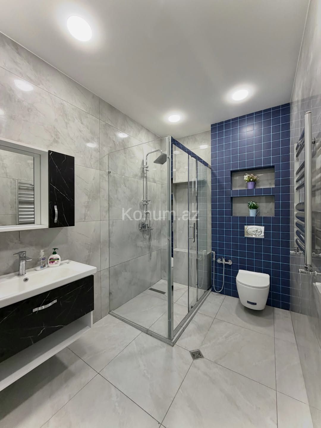 3 otaq, 120 m², 14/17 mərtəbə - Bakı, Nərimanov - satılır — foto 6
