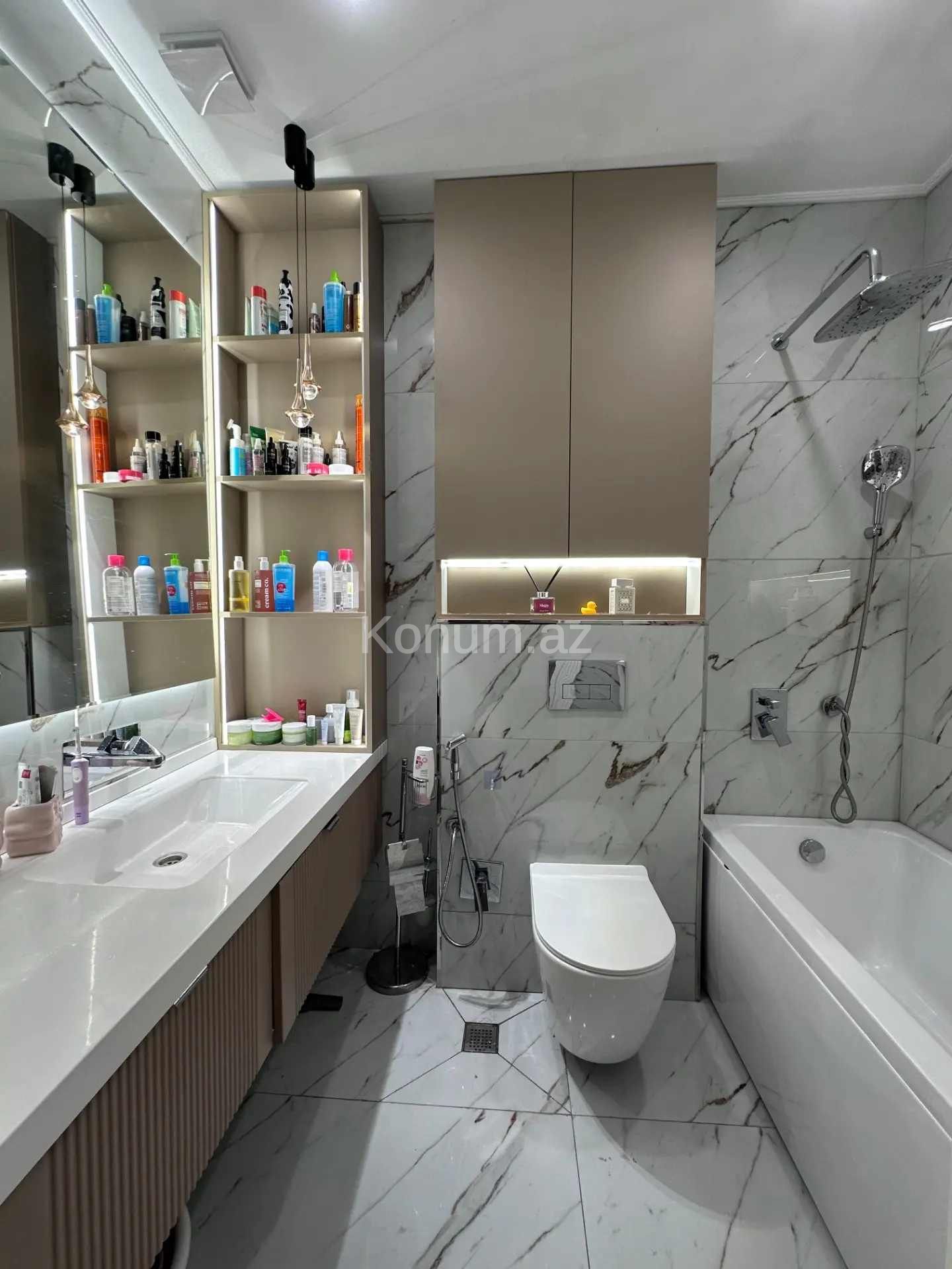 3 otaq, 70 m², 7/17 mərtəbə - Bakı, Nizami - satılır — foto 7