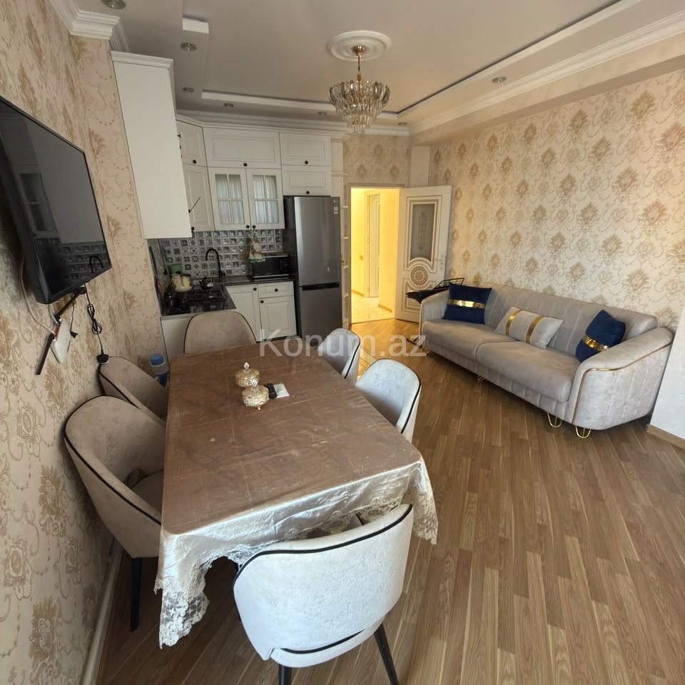 2 otaq, 70 m², 9/12 mərtəbə - Bakı, Binəqədi - satılır — foto 4