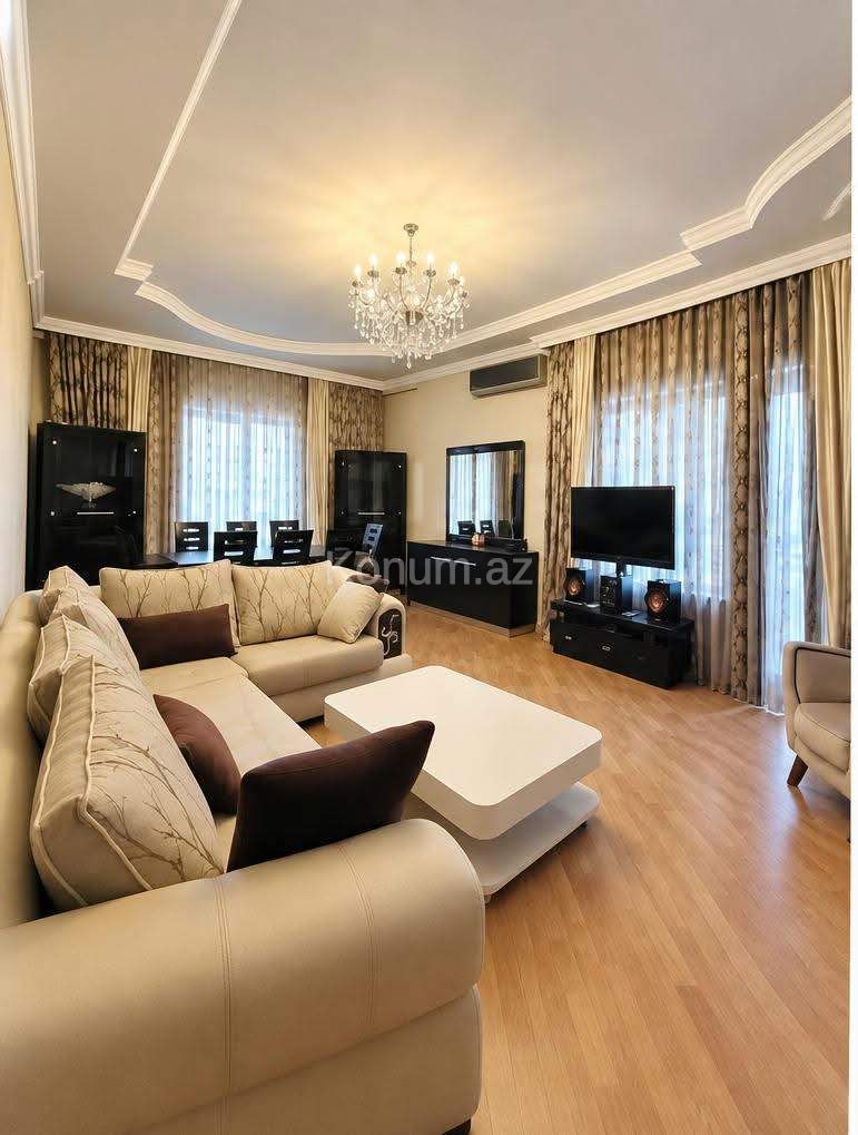 3 otaq, 150 m², 4/17 mərtəbə - Bakı, Nərimanov - kirayə — foto 3