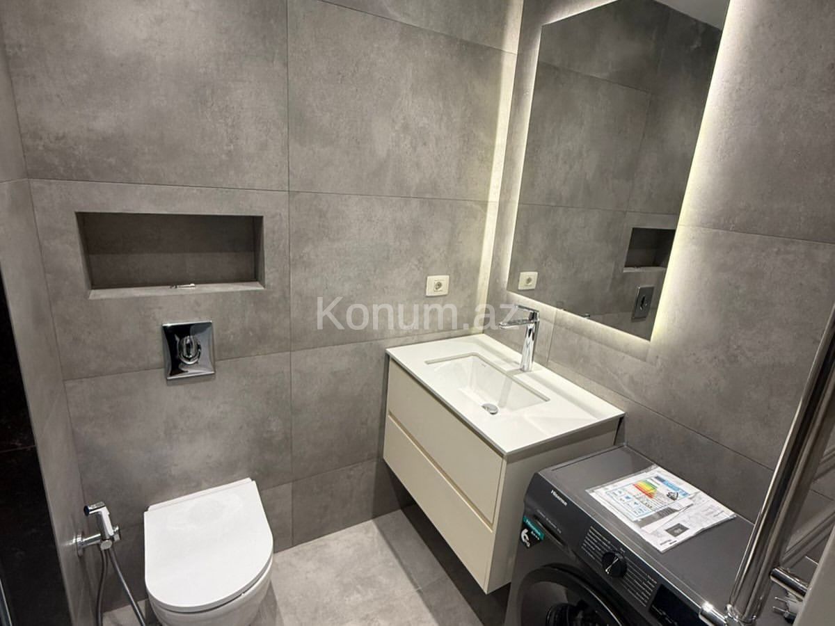 2 otaq, 63 m², 9/16 mərtəbə - Bakı, Nərimanov - kirayə — foto 3