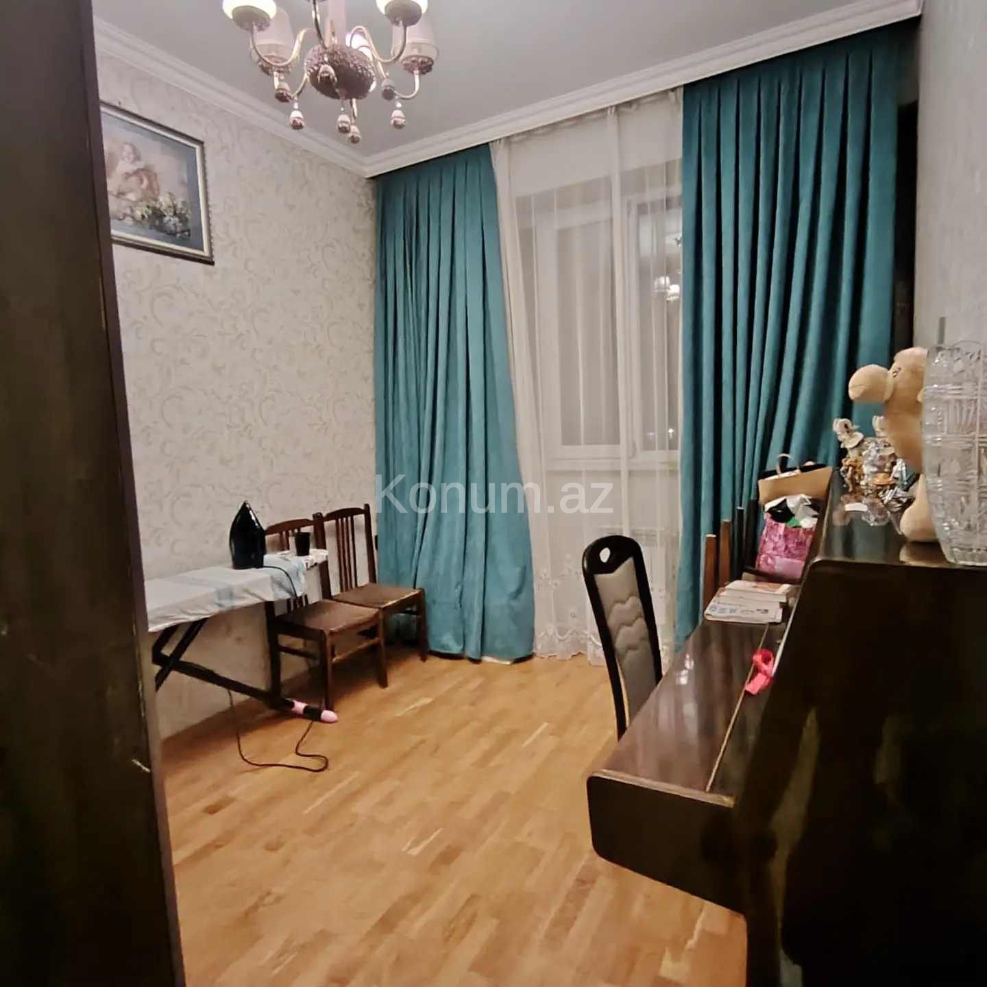 3 Комнаты, 85 м², 4/17 этаж - Хырдалан - продаётся — фото 4
