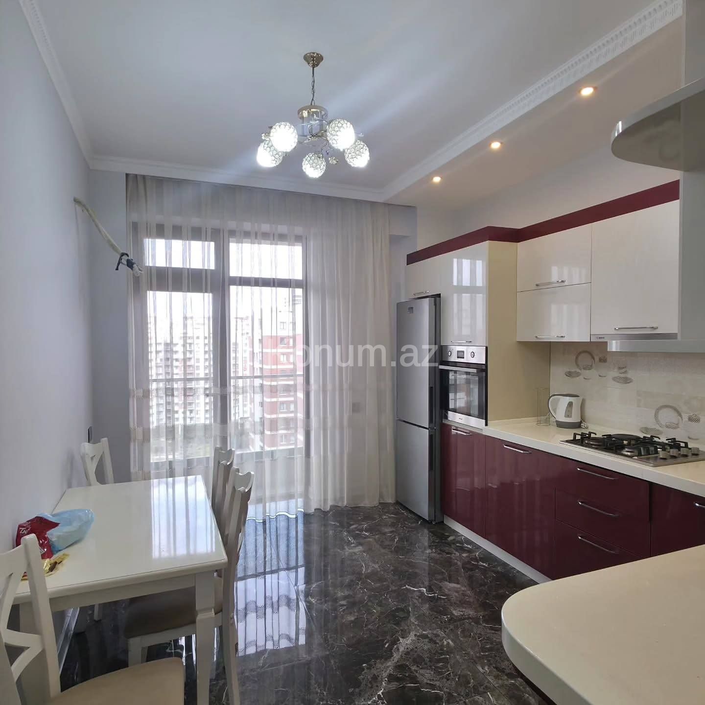 3 otaq, 148 m², 13/27 mərtəbə - Bakı, Yasamal - kirayə — foto 3