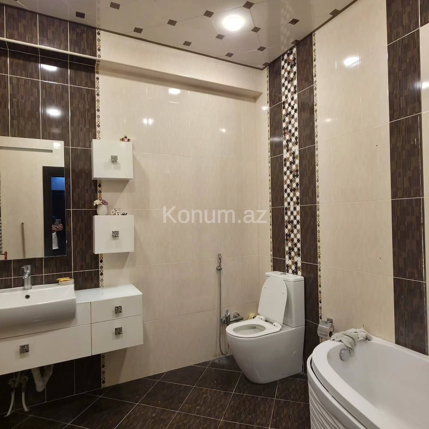 3 otaq, 130 m², 13/17 mərtəbə - Bakı, Yasamal - satılır — foto 6