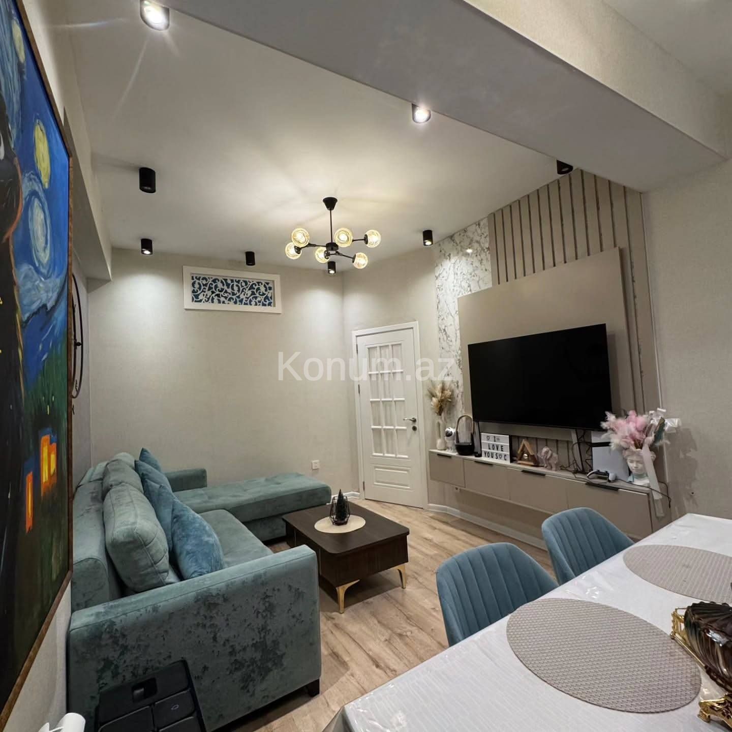 3 otaq, 62 m², 6/18 mərtəbə - Bakı, Nəsimi - satılır — foto 2