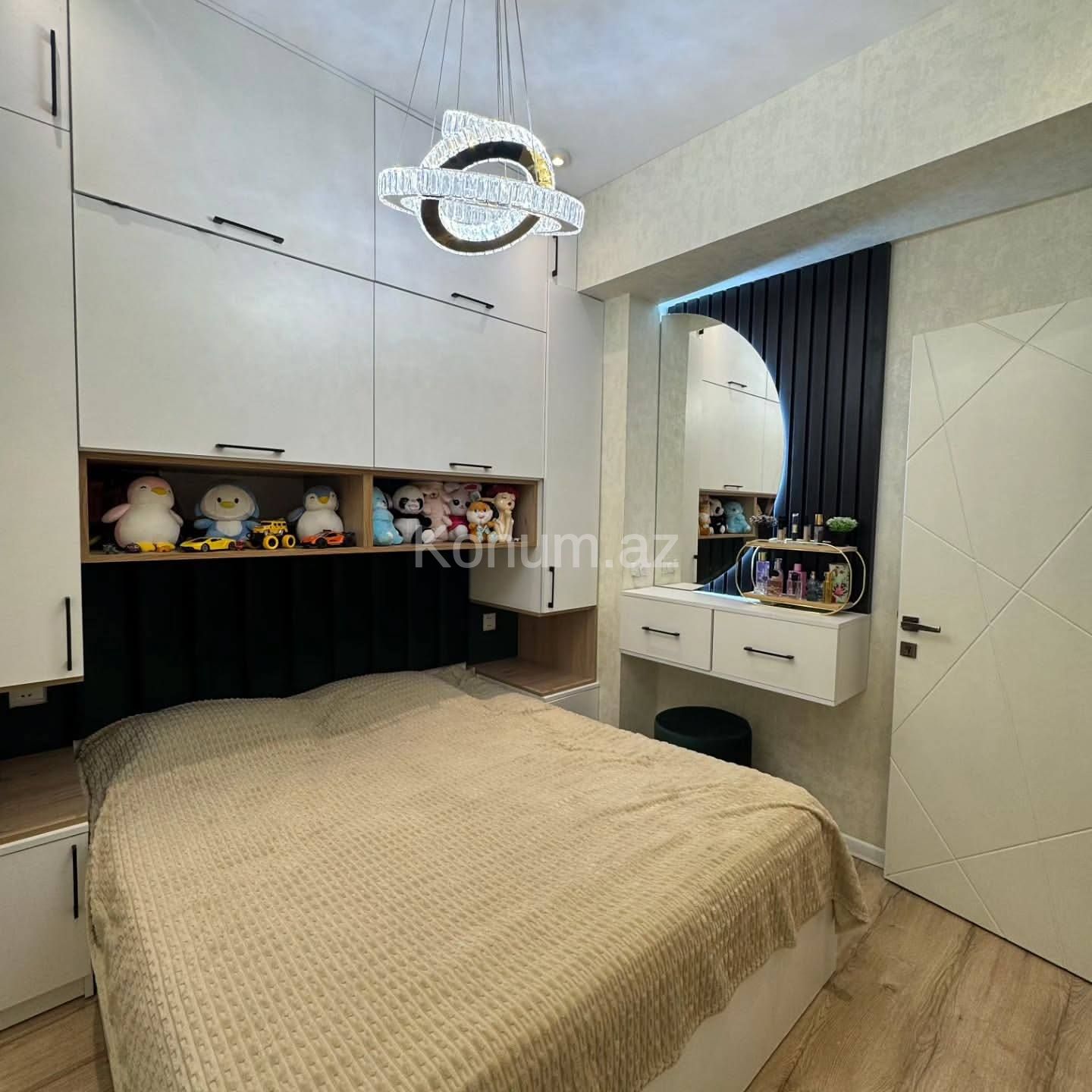 3 otaq, 62 m², 6/18 mərtəbə - Bakı, Nəsimi - satılır — foto 4