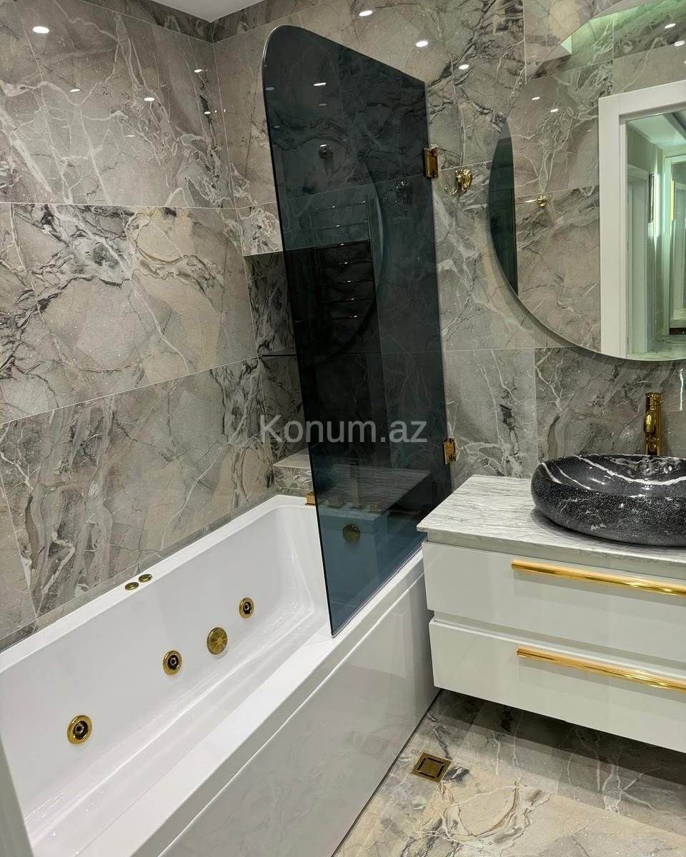 3 otaq, 170 m², 17/18 mərtəbə - Bakı, Nəsimi - kirayə — foto 6