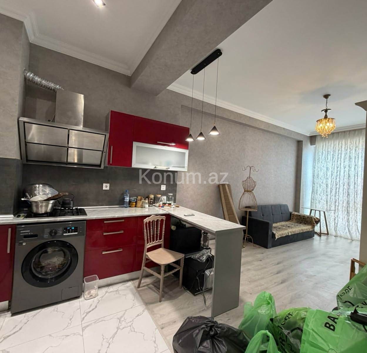 2 otaq, 80 m², 12/18 mərtəbə - Bakı, Nəsimi - kirayə — foto 3
