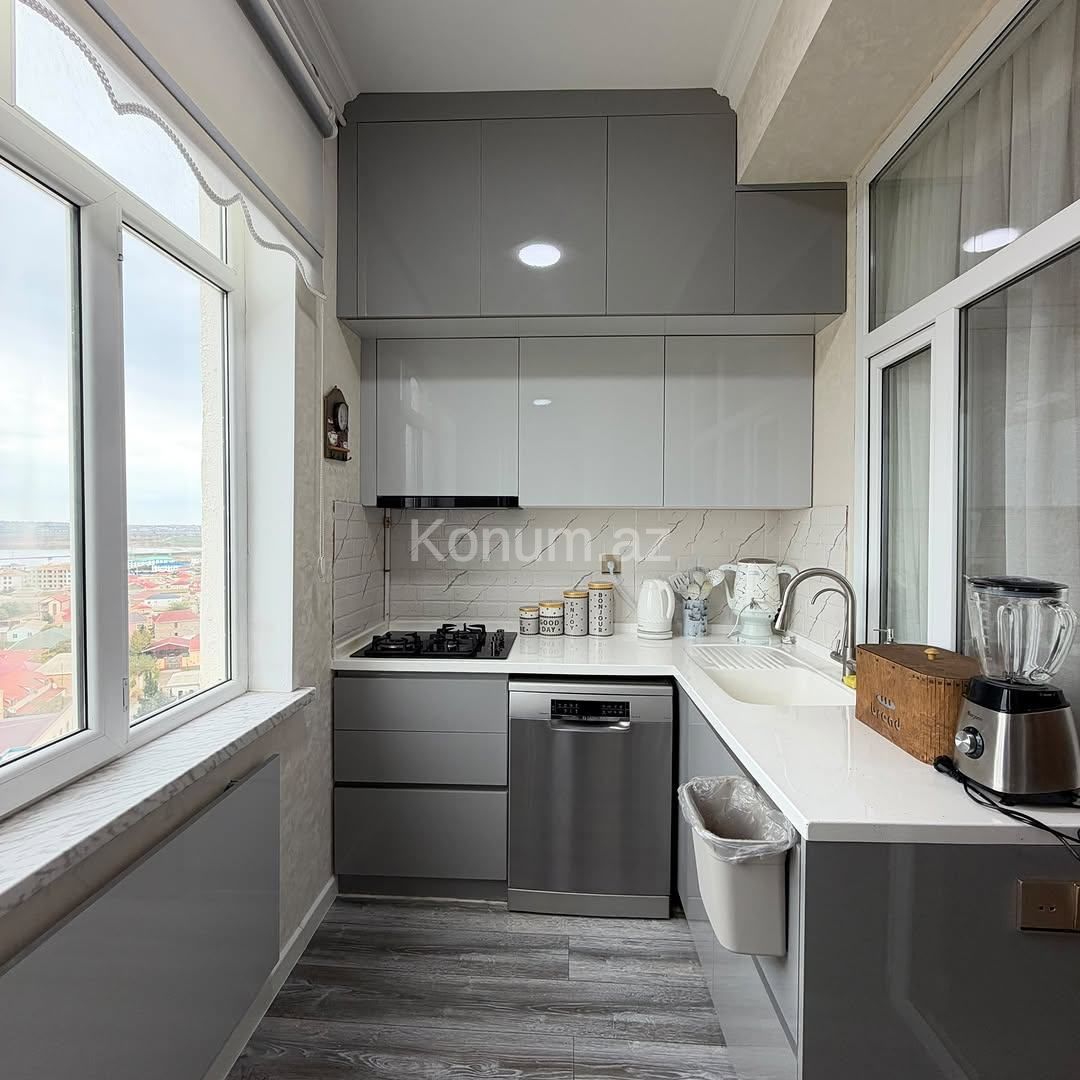 2 otaq, 63 m², 10/13 mərtəbə - Bakı, Abşeron - satılır — foto 3