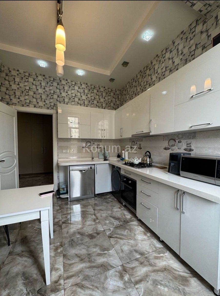 3 Комнаты, 101 м², 8/16 этаж - Баку, Ясамал - продаётся — фото 5