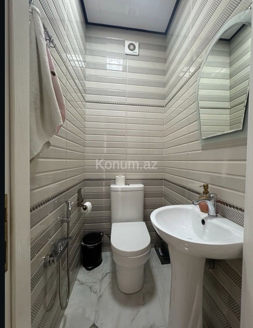 3 Комнаты, 101 м², 8/16 этаж - Баку, Ясамал - продаётся — фото 8