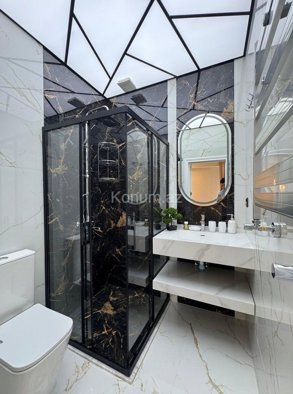 3 Комнаты, 135 м², 8/12 этаж - Баку, Ясамал - продаётся — фото 8