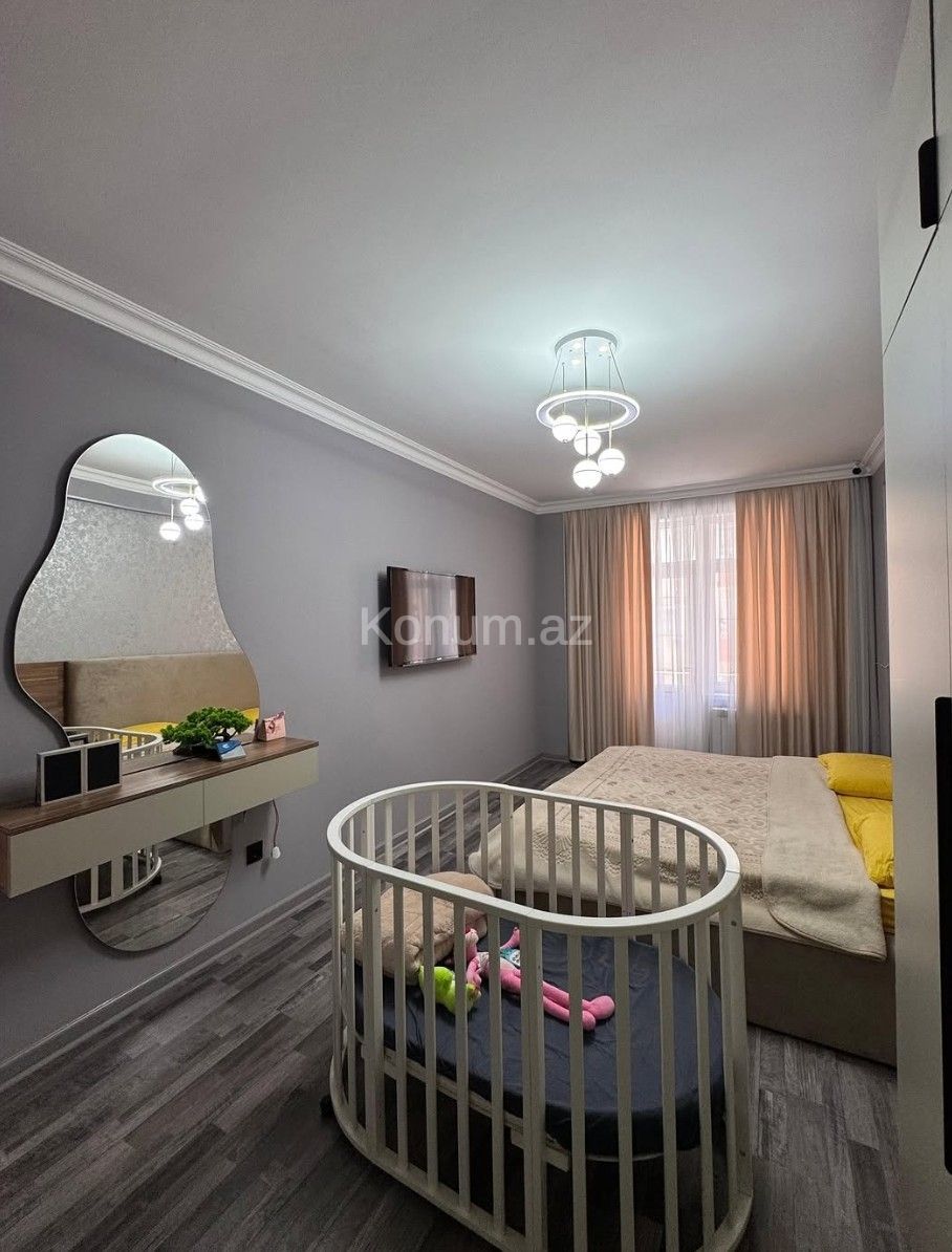 3 Комнаты, 140 м², 7/12 этаж - Баку, Ясамал - продаётся — фото 5