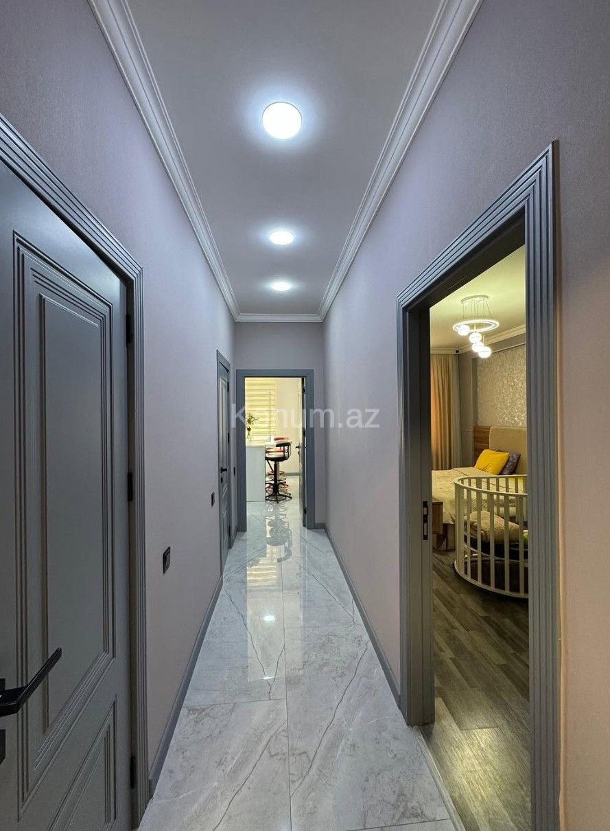 3 Комнаты, 140 м², 7/12 этаж - Баку, Ясамал - продаётся — фото 9