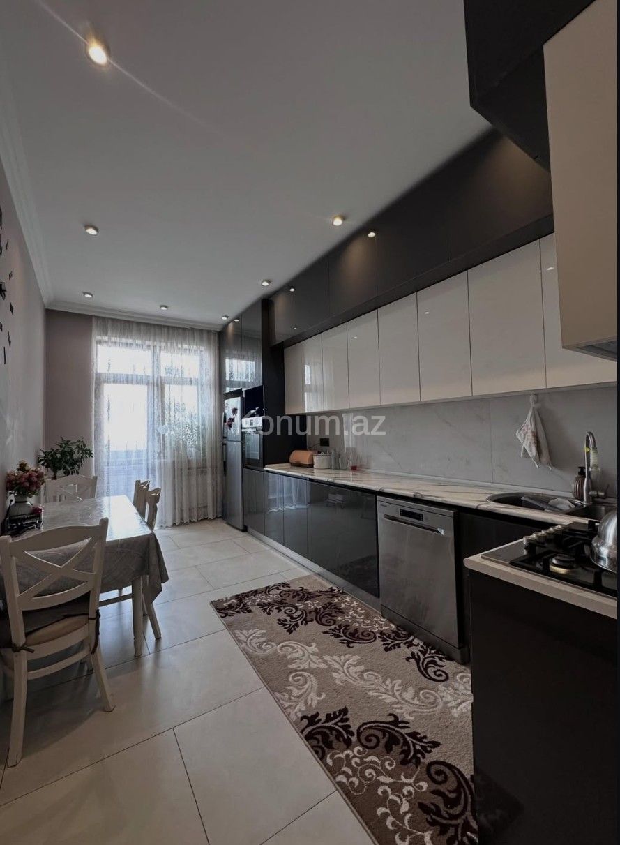 3 Комнаты, 123 м², 18/22 этаж - Баку, Ясамал - продаётся — фото 5