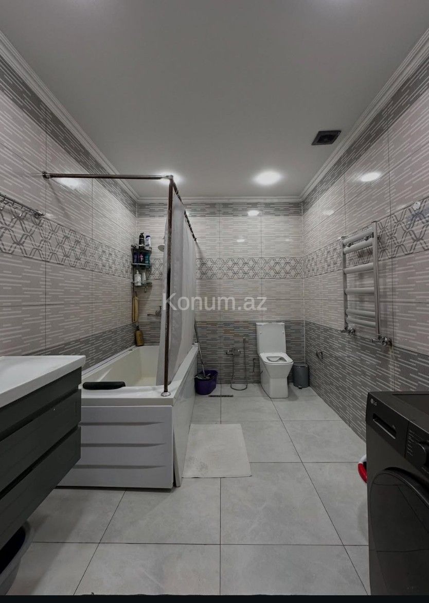 3 Комнаты, 123 м², 18/22 этаж - Баку, Ясамал - продаётся — фото 9
