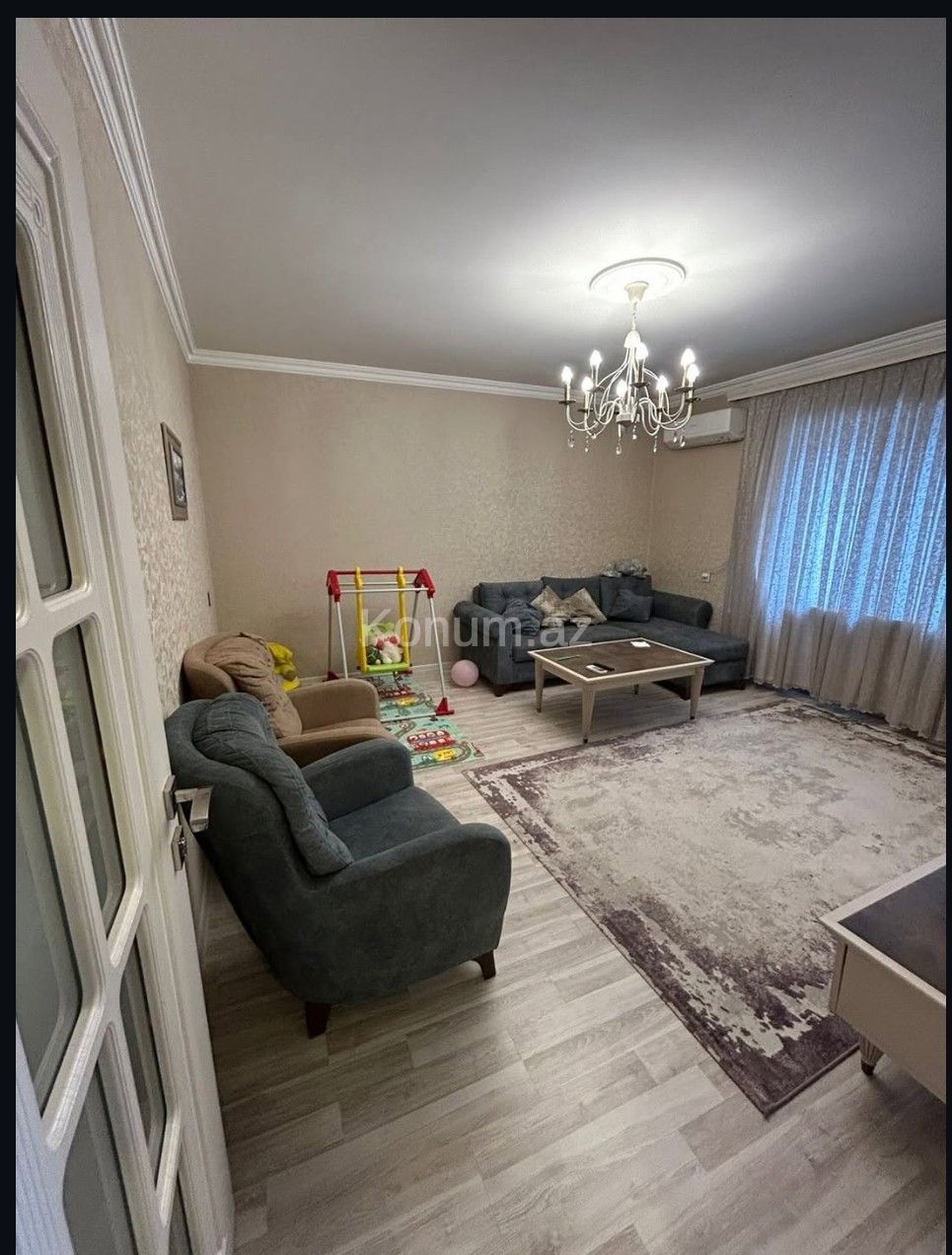 3 Комнаты, 76 м², 4/9 этаж - Баку, Ясамал - продаётся — фото 9
