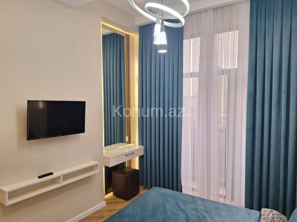 1 otaq, 50 m², 11/17 mərtəbə - Bakı, Nəsimi - kirayə — foto 2
