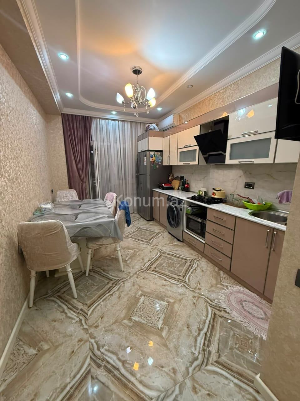 3 otaq, 137 m², 11/12 mərtəbə - Bakı, Binəqədi - satılır — foto 5