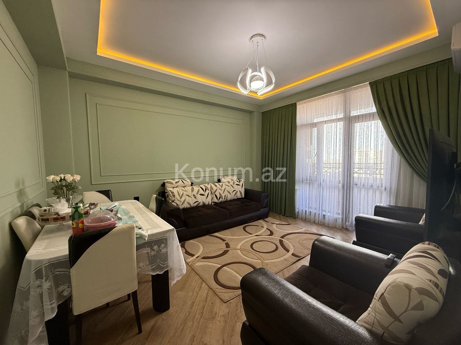 2 otaq, 76,6 m², 9/12 mərtəbə - Bakı, Nizami - satılır — foto 2