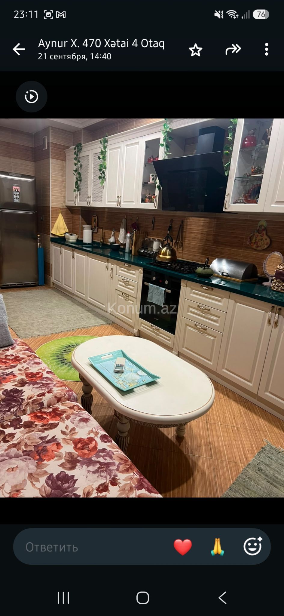 4 otaq, 170 m², 7/16 mərtəbə - Bakı, Xətai - satılır — foto 12