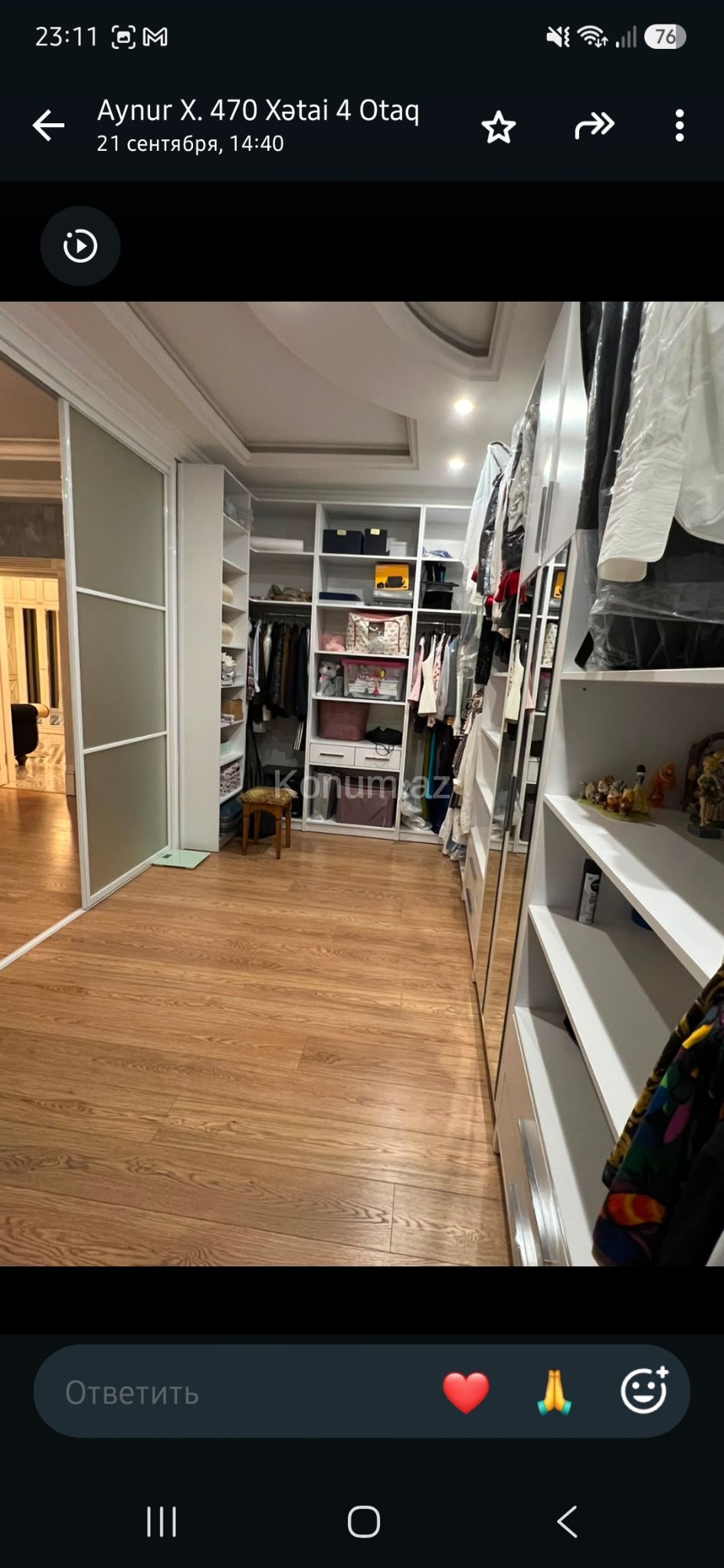 4 otaq, 170 m², 7/16 mərtəbə - Bakı, Xətai - satılır — foto 17