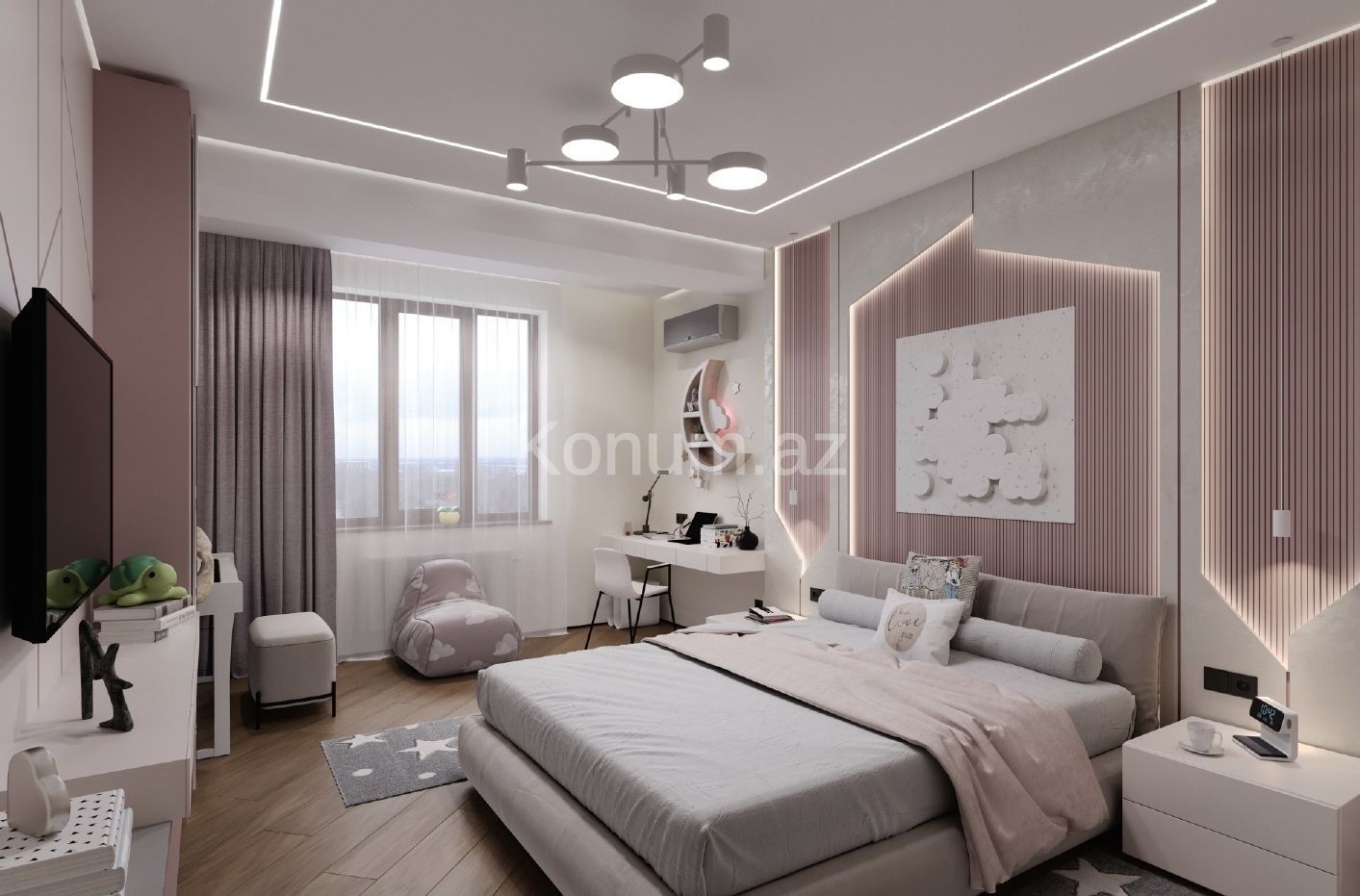 3 otaq, 137 m², 9/12 mərtəbə - Mingəçevir - satılır — foto 12