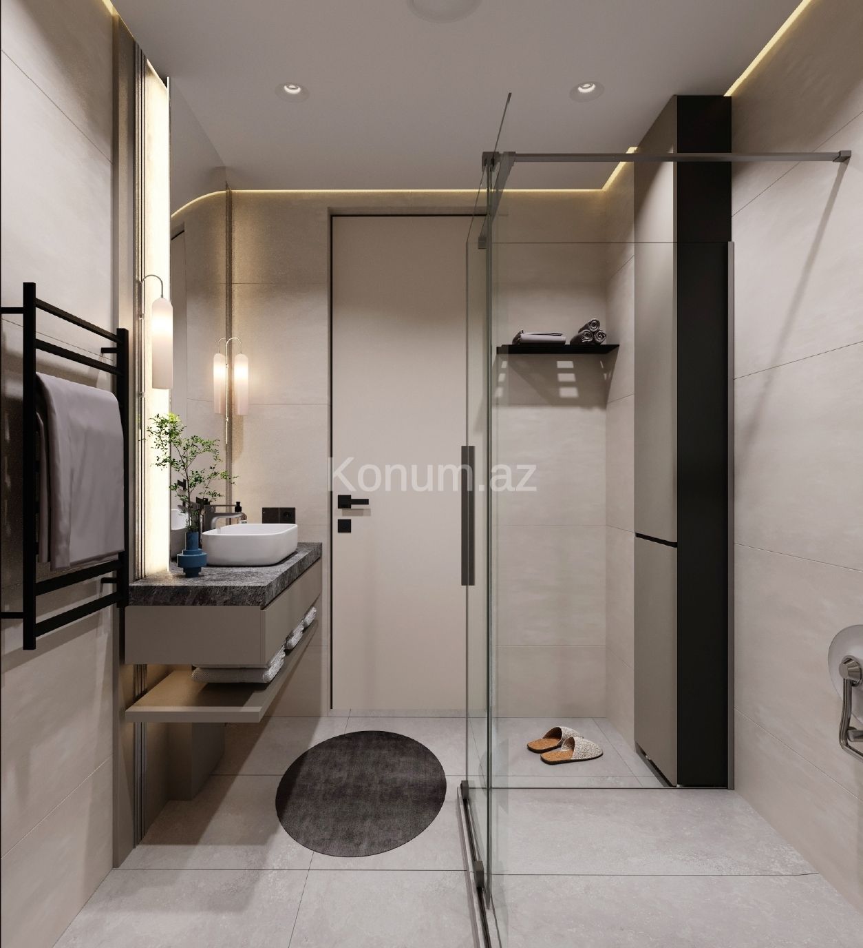 3 otaq, 137 m², 9/12 mərtəbə - Mingəçevir - satılır — foto 14