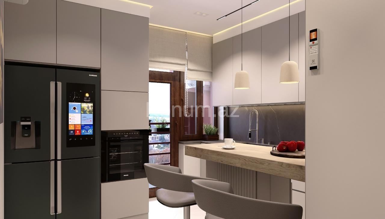 3 otaq, 137 m², 9/12 mərtəbə - Mingəçevir - satılır — foto 16